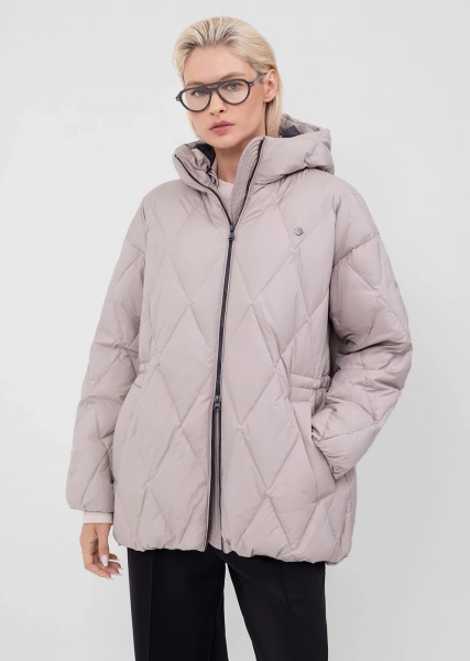 Куртка пух Naumi 1166UW-1039-A505, Taupe: серый  